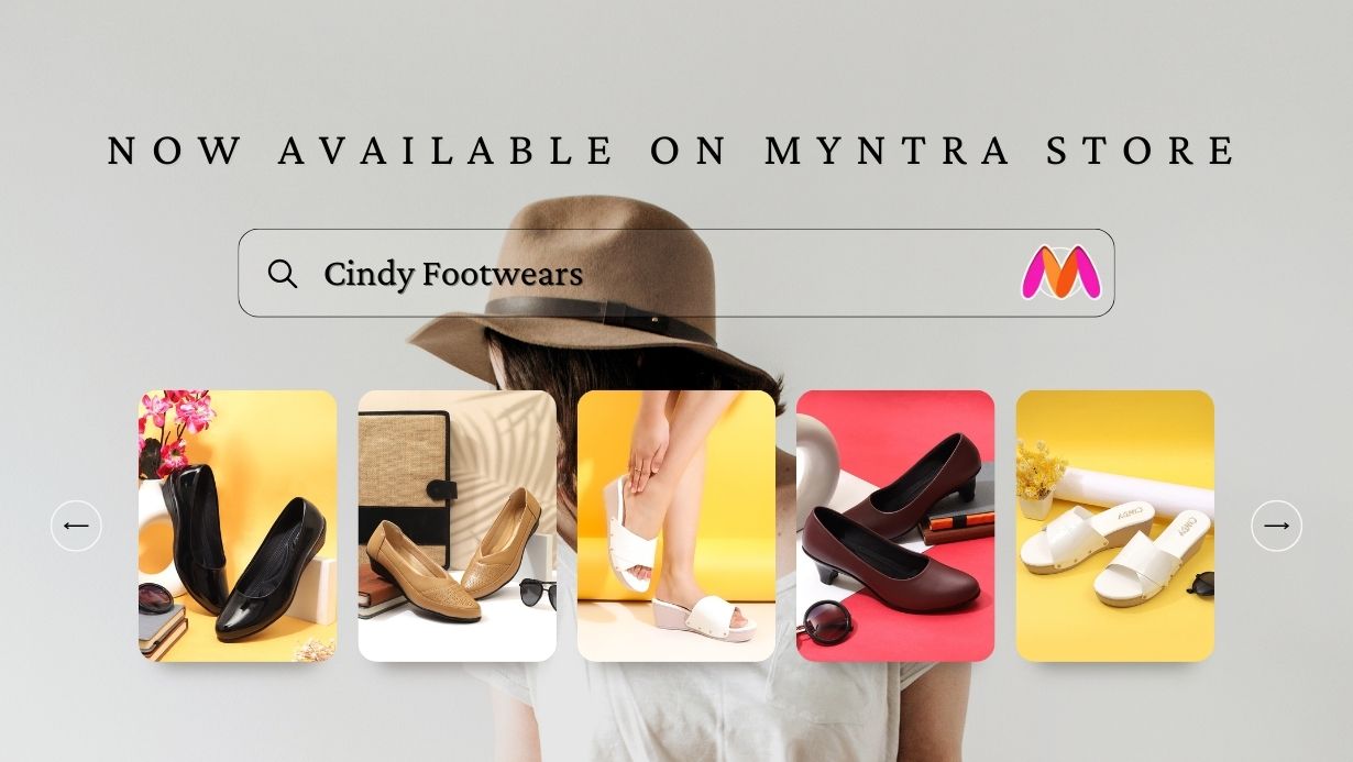 cindy footwears on Myntra Store